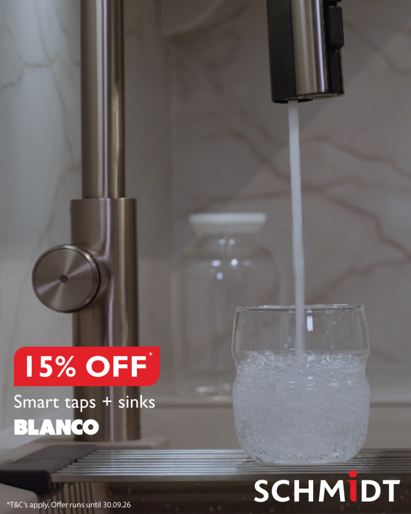15% off BLANCO smart taps and sinks this September at Schmidt Ringwood